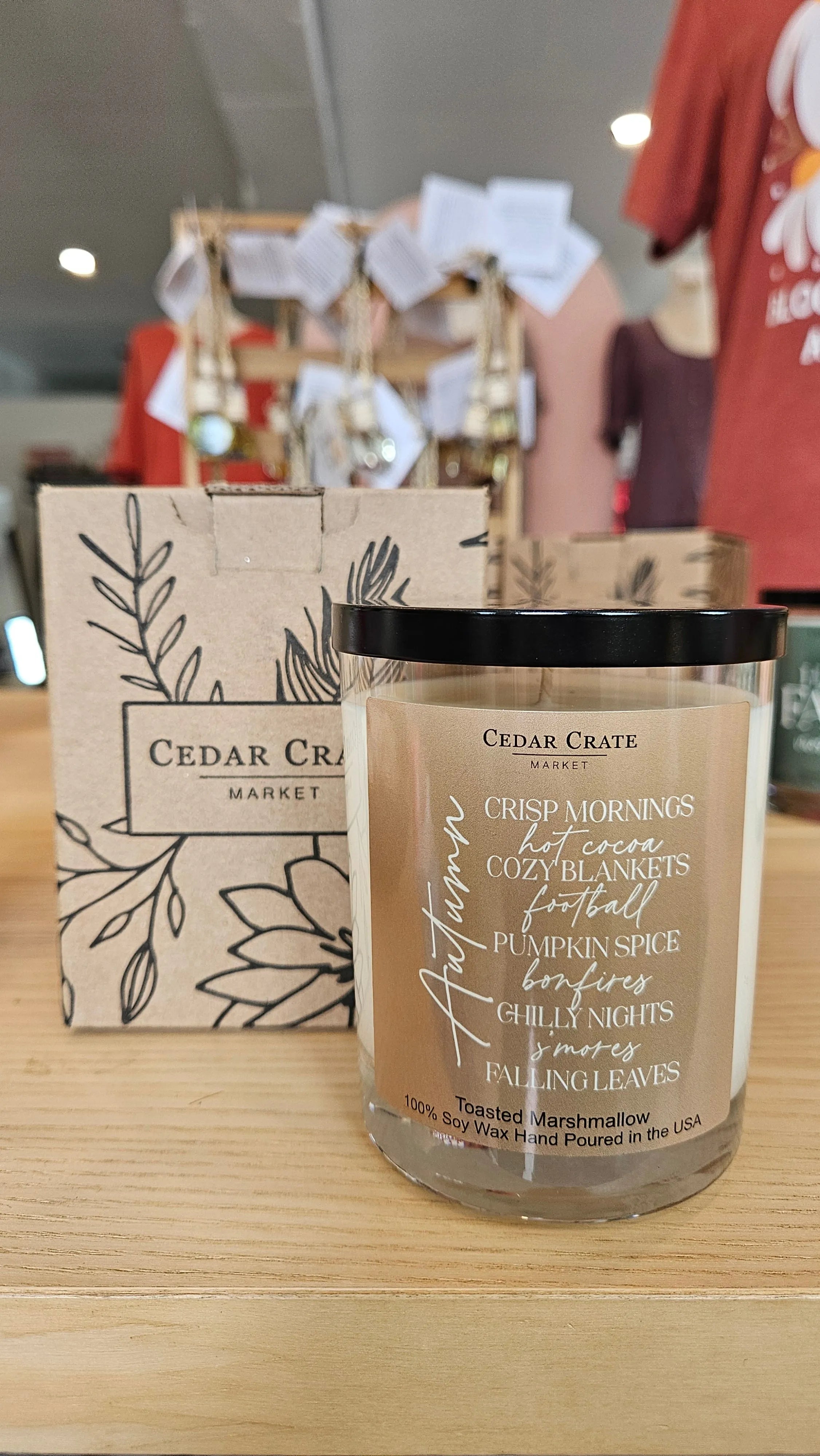 Shop Autumn Season | Toasted Marshmallow Soy Candle- at Ruby Joy Boutique, a Women's Clothing Store in Pickerington, Ohio