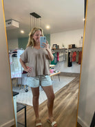Shop Averi Striped Dolman Top- at Ruby Joy Boutique, a Women's Clothing Store in Pickerington, Ohio