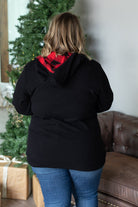 Shop Avery Accent HalfZip Hoodie - Buffalo Plaid-Hoodie at Ruby Joy Boutique, a Women's Clothing Store in Pickerington, Ohio