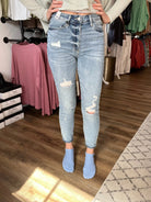 Shop Avery High Rise Skinny Jeans | Judy Blue-Denim at Ruby Joy Boutique, a Women's Clothing Store in Pickerington, Ohio