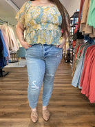 Shop Avery High Rise Skinny Jeans | Judy Blue-Denim at Ruby Joy Boutique, a Women's Clothing Store in Pickerington, Ohio