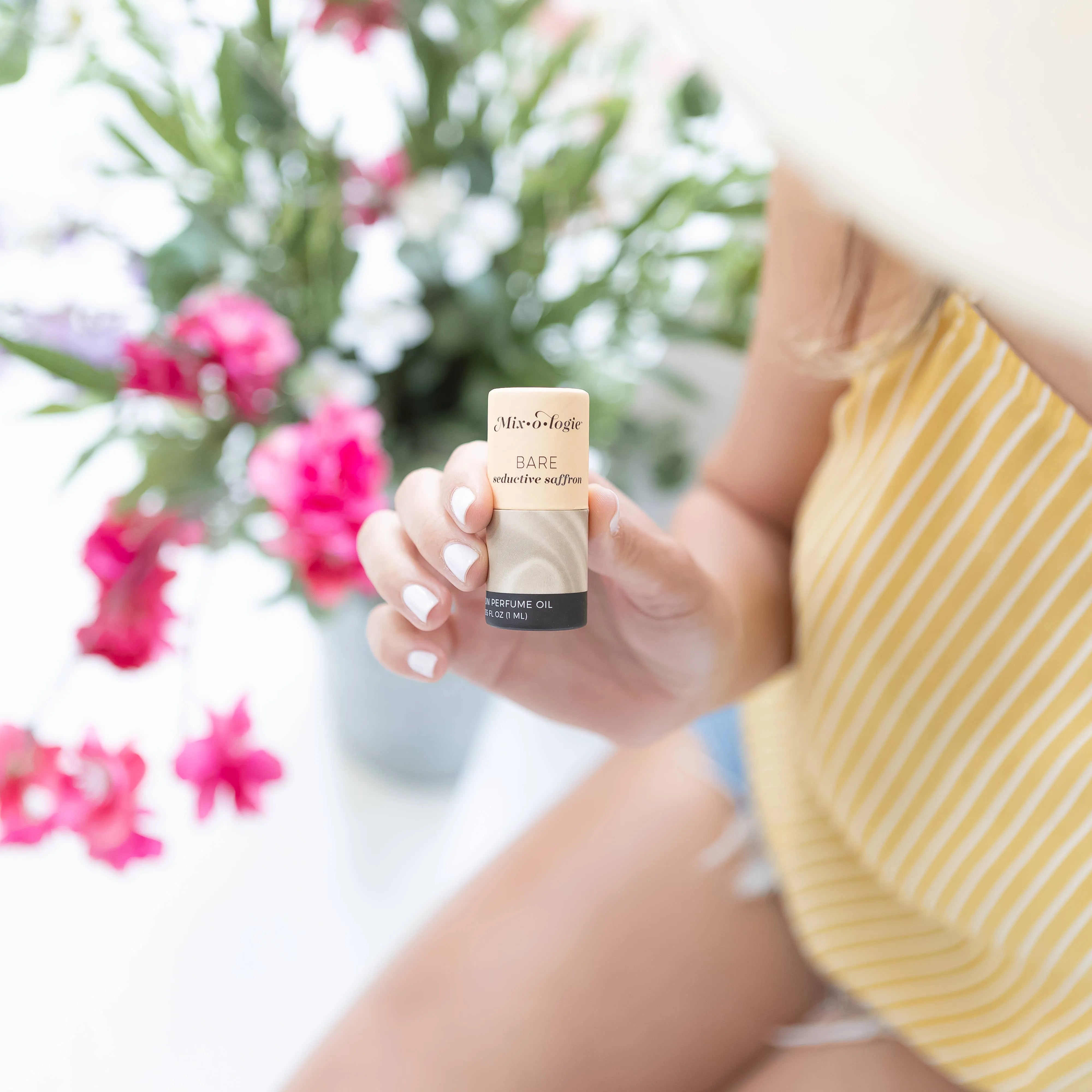 Shop Bare (seductive saffron) | Keychain Mini Roll-On Perfume- at Ruby Joy Boutique, a Women's Clothing Store in Pickerington, Ohio