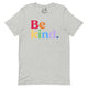 Shop Be Kind Rainbow Classic Tee | Kind Cotton-Grey at Ruby Joy Boutique, a Women's Clothing Store in Pickerington, Ohio
