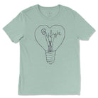 Shop Be The Light Classic Tee | Kind Cotton- at Ruby Joy Boutique, a Women's Clothing Store in Pickerington, Ohio