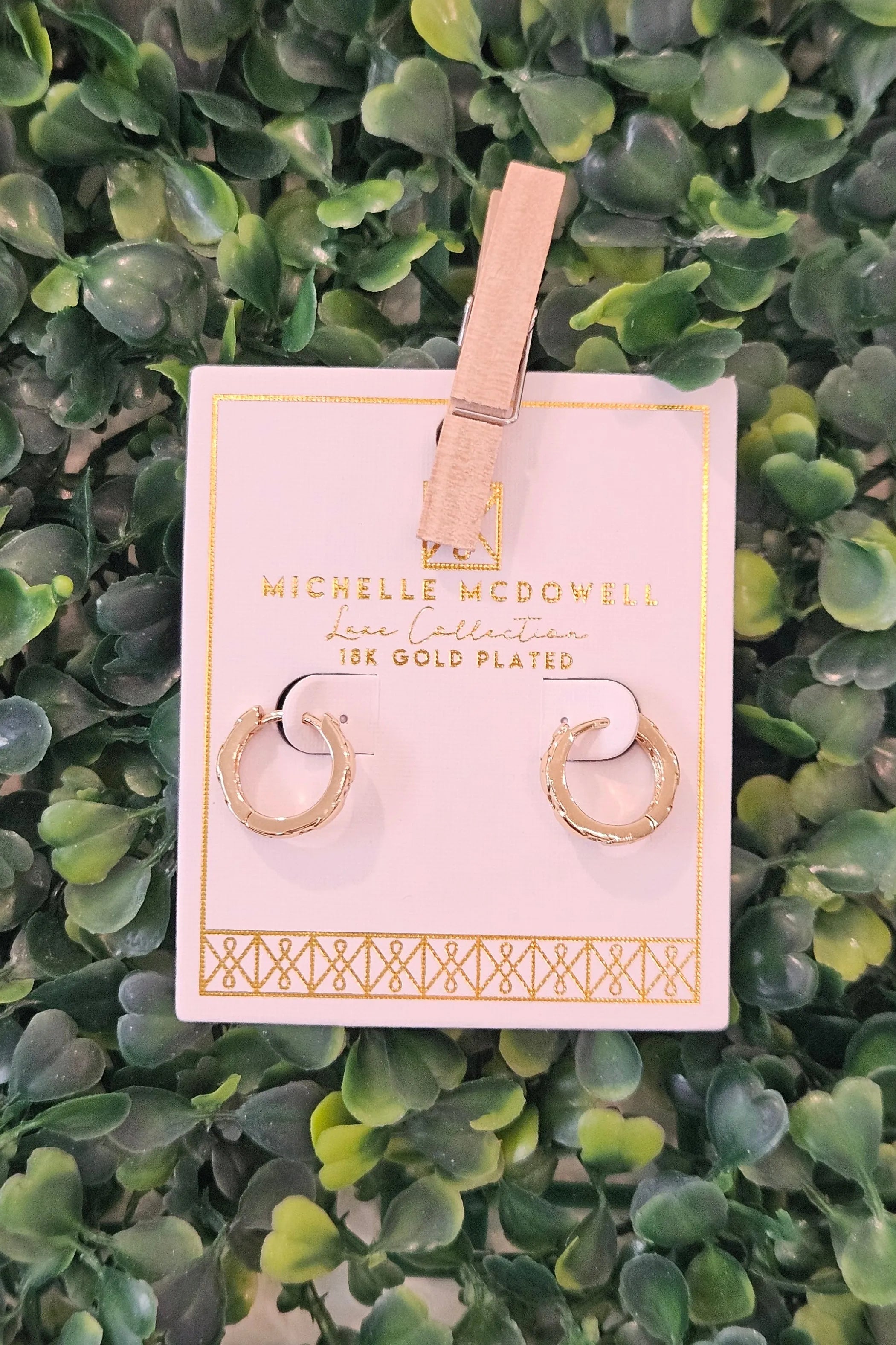 Shop Bianca Crystal Huggie Earrings- at Ruby Joy Boutique, a Women's Clothing Store in Pickerington, Ohio