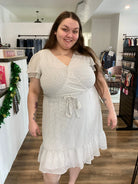 Shop Blair Faux Wrap Dress-Dresses at Ruby Joy Boutique, a Women's Clothing Store in Pickerington, Ohio