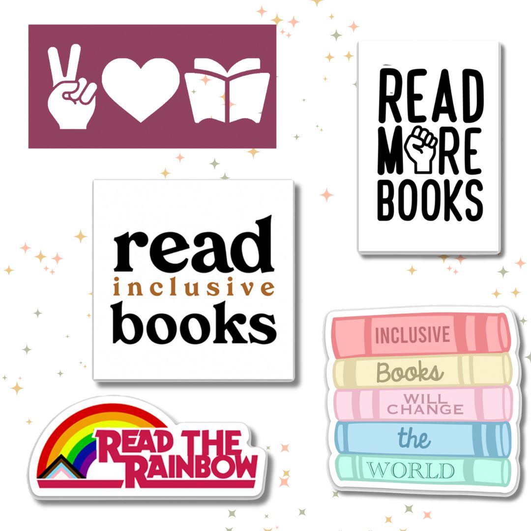 Shop Book Lovers Sticker Pack- at Ruby Joy Boutique, a Women's Clothing Store in Pickerington, Ohio