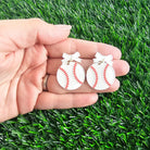 Shop Bow Baseball Earrings- at Ruby Joy Boutique, a Women's Clothing Store in Pickerington, Ohio