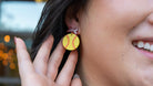 Shop Bow Softball Earrings- at Ruby Joy Boutique, a Women's Clothing Store in Pickerington, Ohio