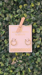 Shop Brandi Twisted Huggie Earrings- at Ruby Joy Boutique, a Women's Clothing Store in Pickerington, Ohio