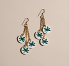 Shop Buckeye Dangle Earrings-Earrings at Ruby Joy Boutique, a Women's Clothing Store in Pickerington, Ohio