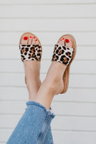 Shop Catwalk Leopard Print Sandals - Rollasoles-Sandals at Ruby Joy Boutique, a Women's Clothing Store in Pickerington, Ohio