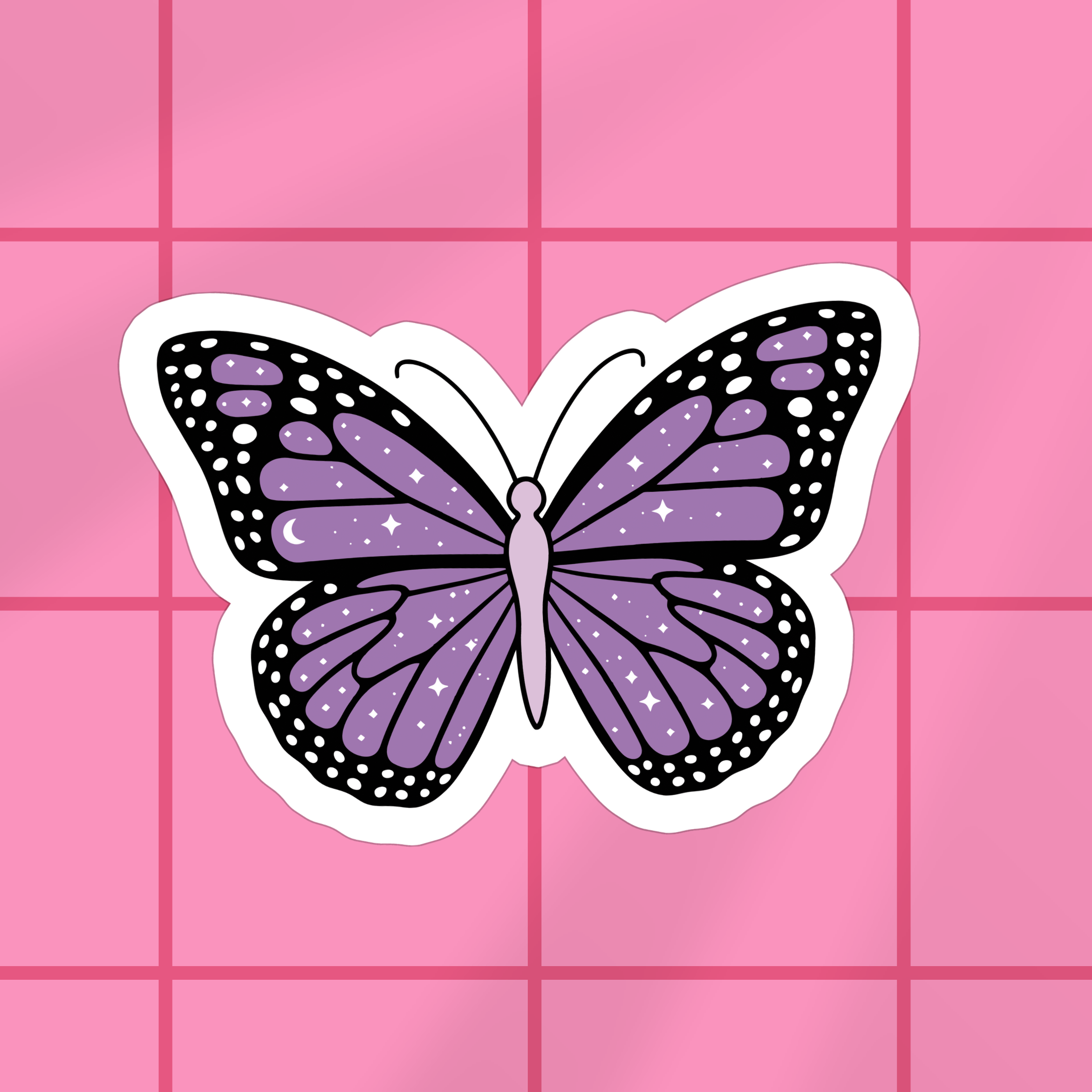 Shop Celestial Butterfly | Waterproof Vinyl Sticker- at Ruby Joy Boutique, a Women's Clothing Store in Pickerington, Ohio