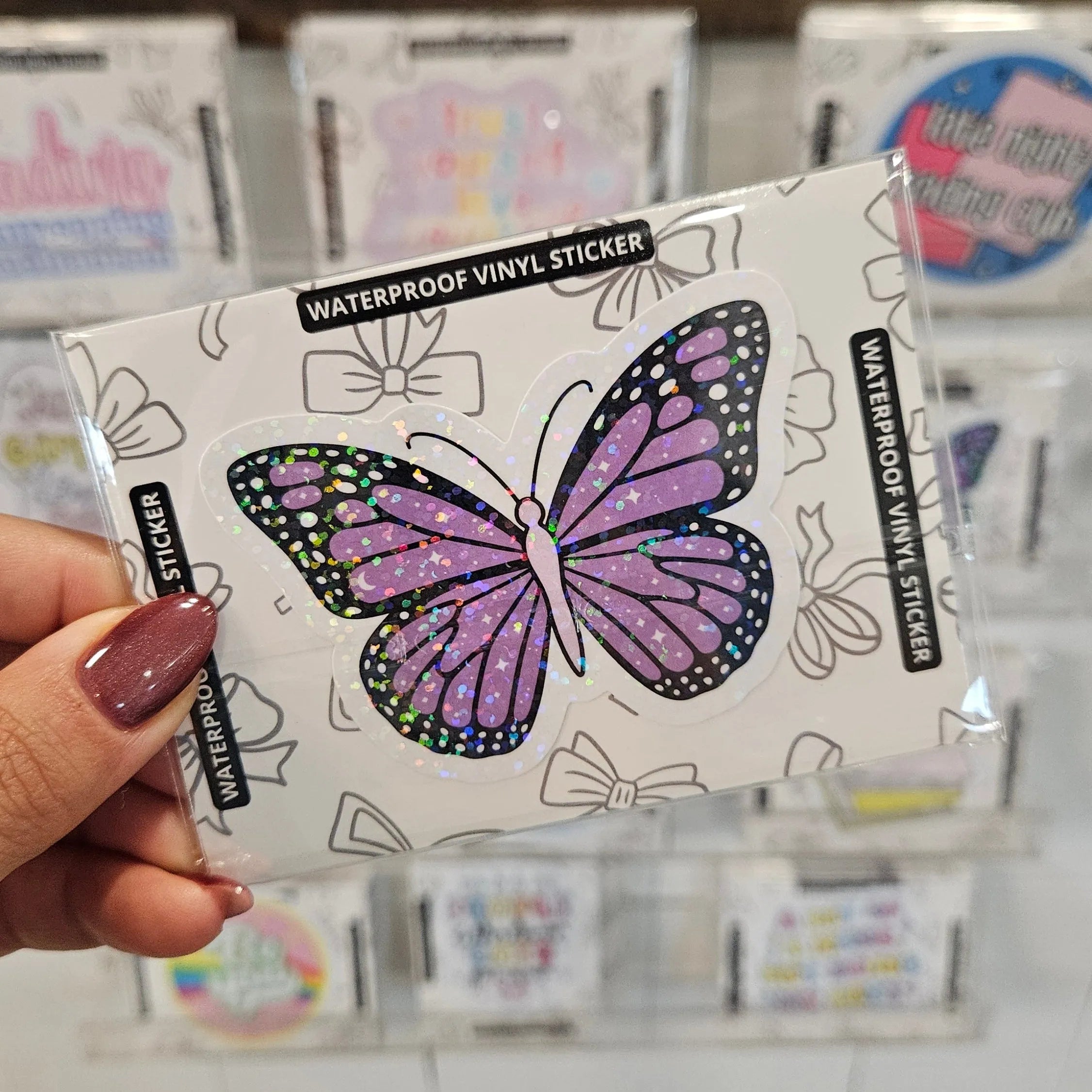 Shop Celestial Butterfly | Waterproof Vinyl Sticker- at Ruby Joy Boutique, a Women's Clothing Store in Pickerington, Ohio