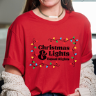 Shop Christmas Lights and Equal Rights Graphic Top- at Ruby Joy Boutique, a Women's Clothing Store in Pickerington, Ohio