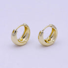 Shop Chunky Huggie Earrings- at Ruby Joy Boutique, a Women's Clothing Store in Pickerington, Ohio