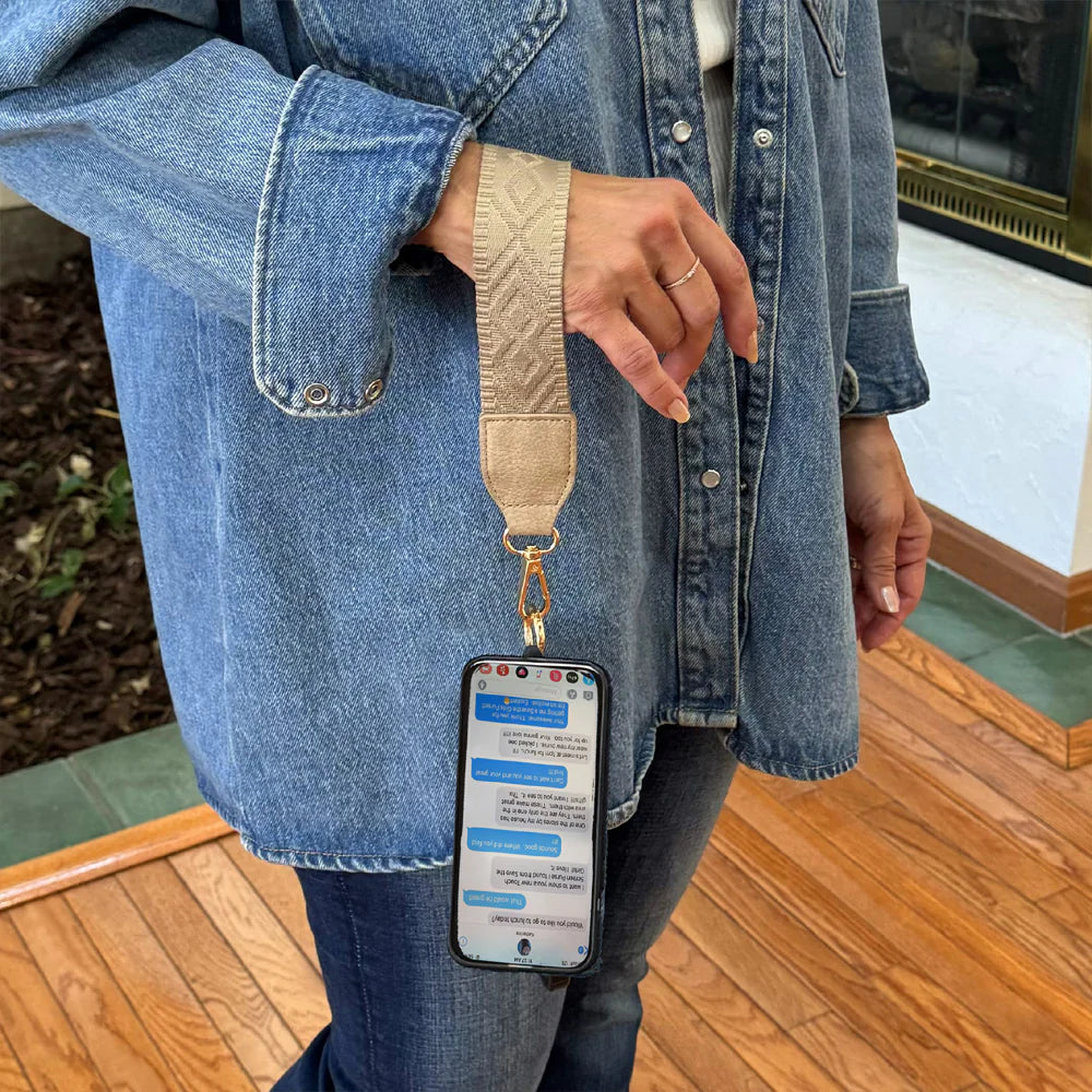 Shop Clip & Go Strap with Zippered Pouch | Save The Girls- at Ruby Joy Boutique, a Women's Clothing Store in Pickerington, Ohio