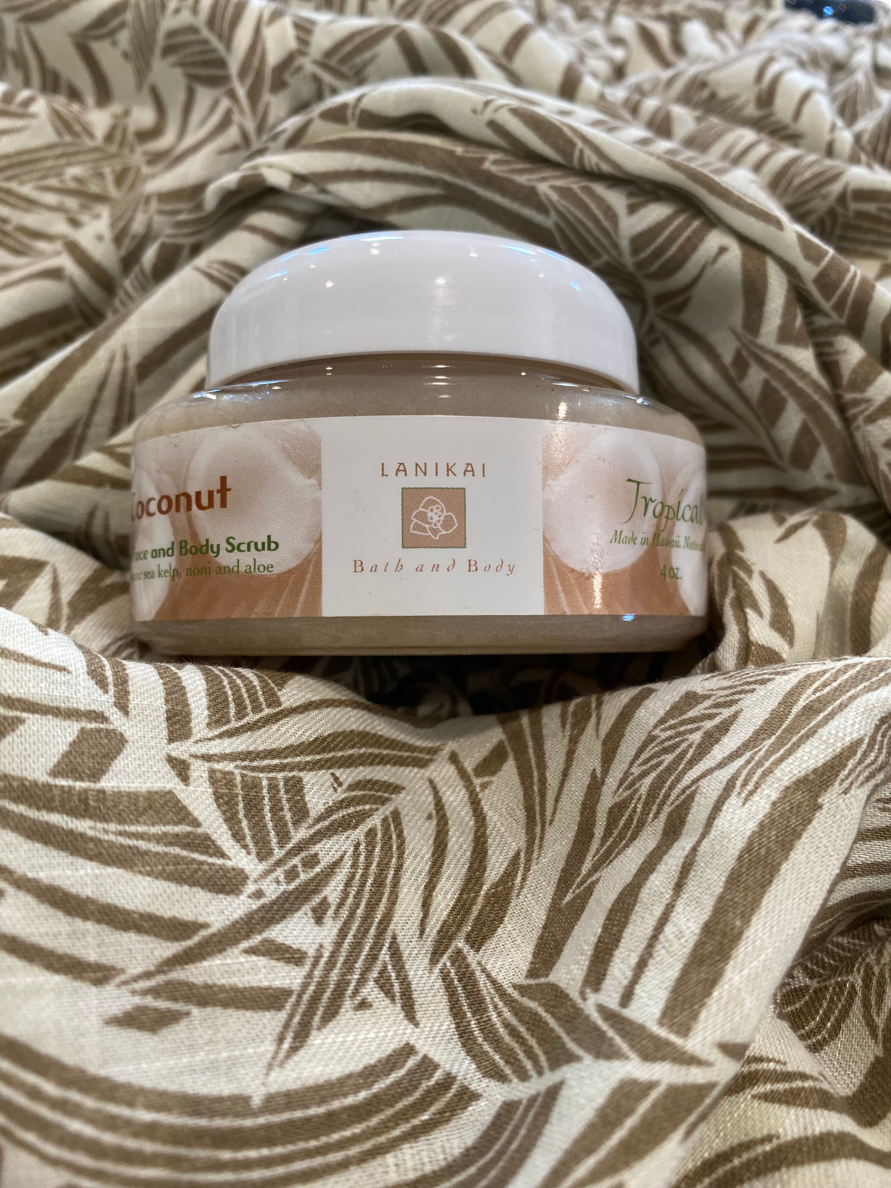 Shop Coconut Cane Sugar Body Scrub- at Ruby Joy Boutique, a Women's Clothing Store in Pickerington, Ohio