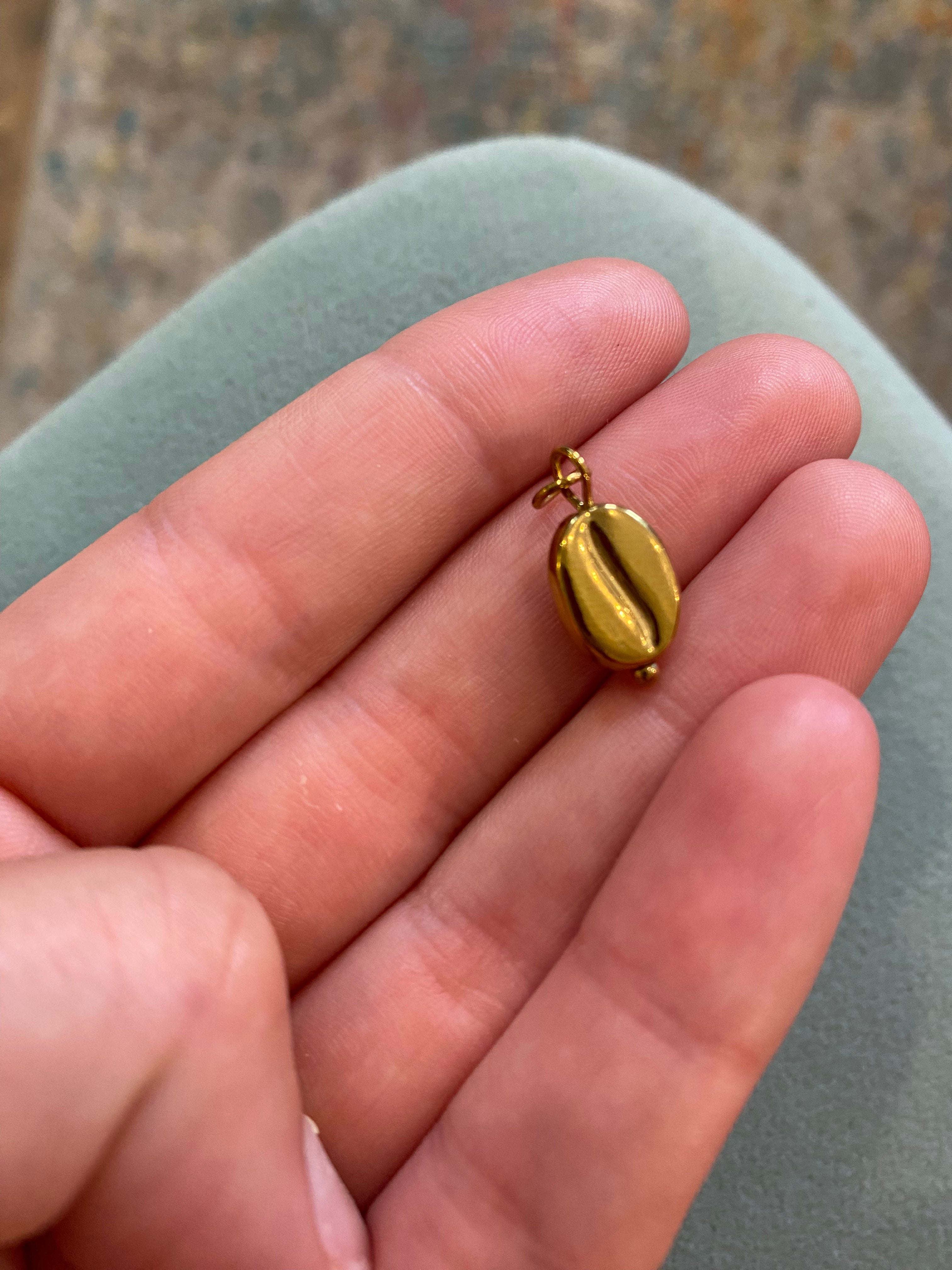 Shop Coffee Bean Charm- at Ruby Joy Boutique, a Women's Clothing Store in Pickerington, Ohio
