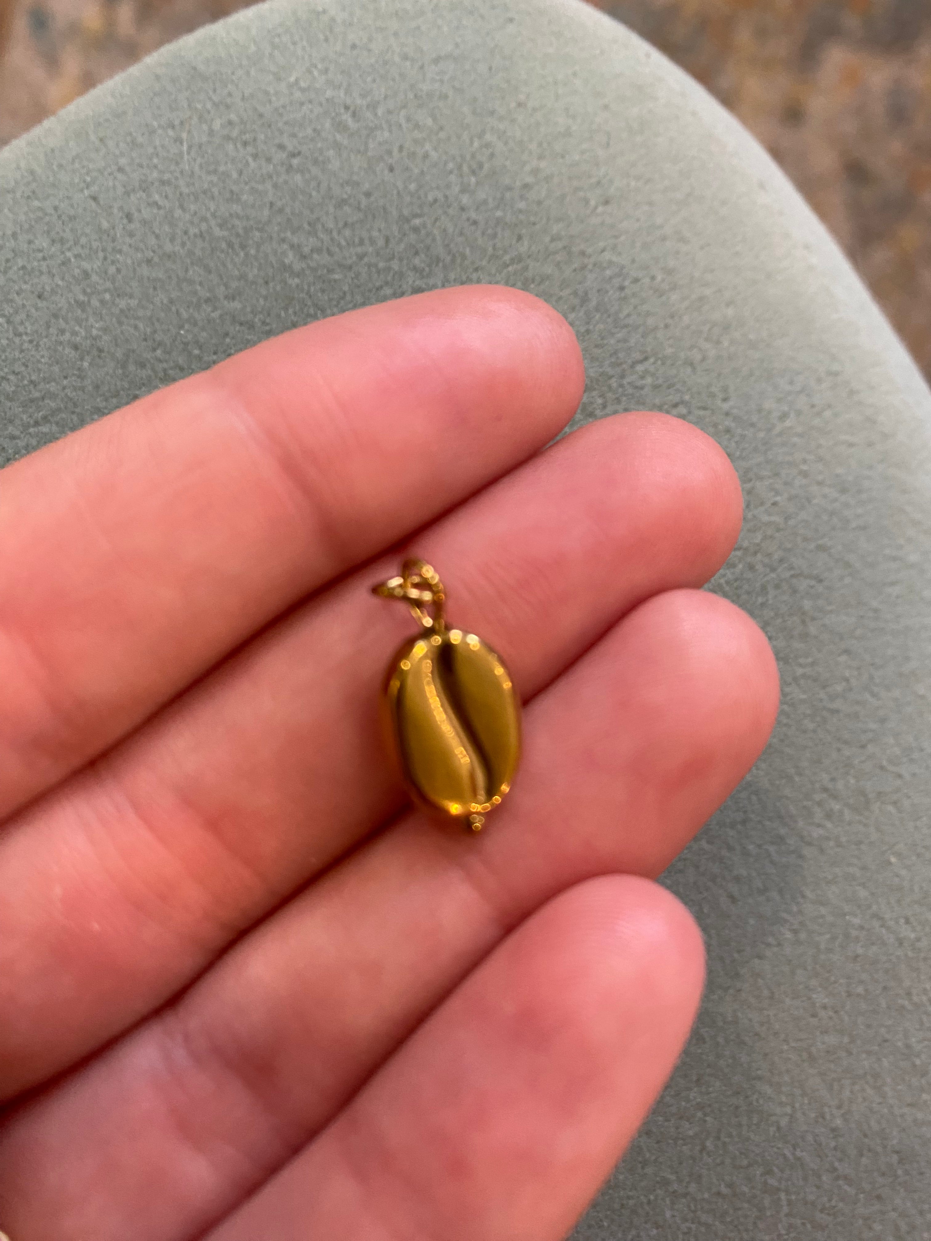 Shop Coffee Bean Charm- at Ruby Joy Boutique, a Women's Clothing Store in Pickerington, Ohio