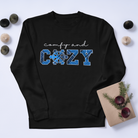 Shop Comfy & Cozy Plaid Sweatshirt | Blue Plaid | Original Design-sweatshirt at Ruby Joy Boutique, a Women's Clothing Store in Pickerington, Ohio