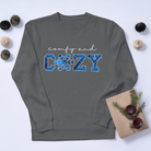 Shop Comfy & Cozy Plaid Sweatshirt | Blue Plaid | Original Design-sweatshirt at Ruby Joy Boutique, a Women's Clothing Store in Pickerington, Ohio