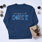 Shop Comfy & Cozy Plaid Sweatshirt | Blue Plaid | Original Design-sweatshirt at Ruby Joy Boutique, a Women's Clothing Store in Pickerington, Ohio