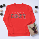 Shop Comfy & Cozy Plaid Sweatshirt | Red and Green Plaid | Original Design-sweatshirt at Ruby Joy Boutique, a Women's Clothing Store in Pickerington, Ohio