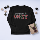 Shop Comfy & Cozy Plaid Sweatshirt | Red and Green Plaid | Original Design-sweatshirt at Ruby Joy Boutique, a Women's Clothing Store in Pickerington, Ohio