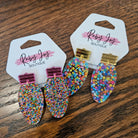 Shop Confetti Christmas Lights Earrings-Earrings at Ruby Joy Boutique, a Women's Clothing Store in Pickerington, Ohio