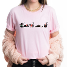 Shop Crazy Christmas Kitties Graphic Top- at Ruby Joy Boutique, a Women's Clothing Store in Pickerington, Ohio