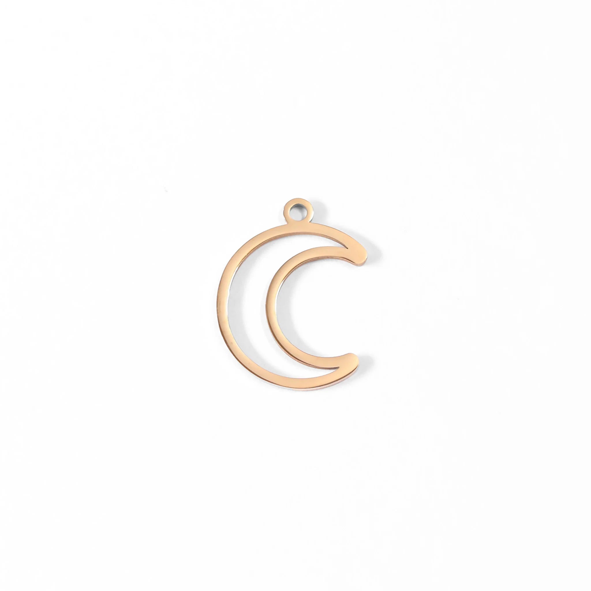 Shop Crescent Moon Charm- at Ruby Joy Boutique, a Women's Clothing Store in Pickerington, Ohio