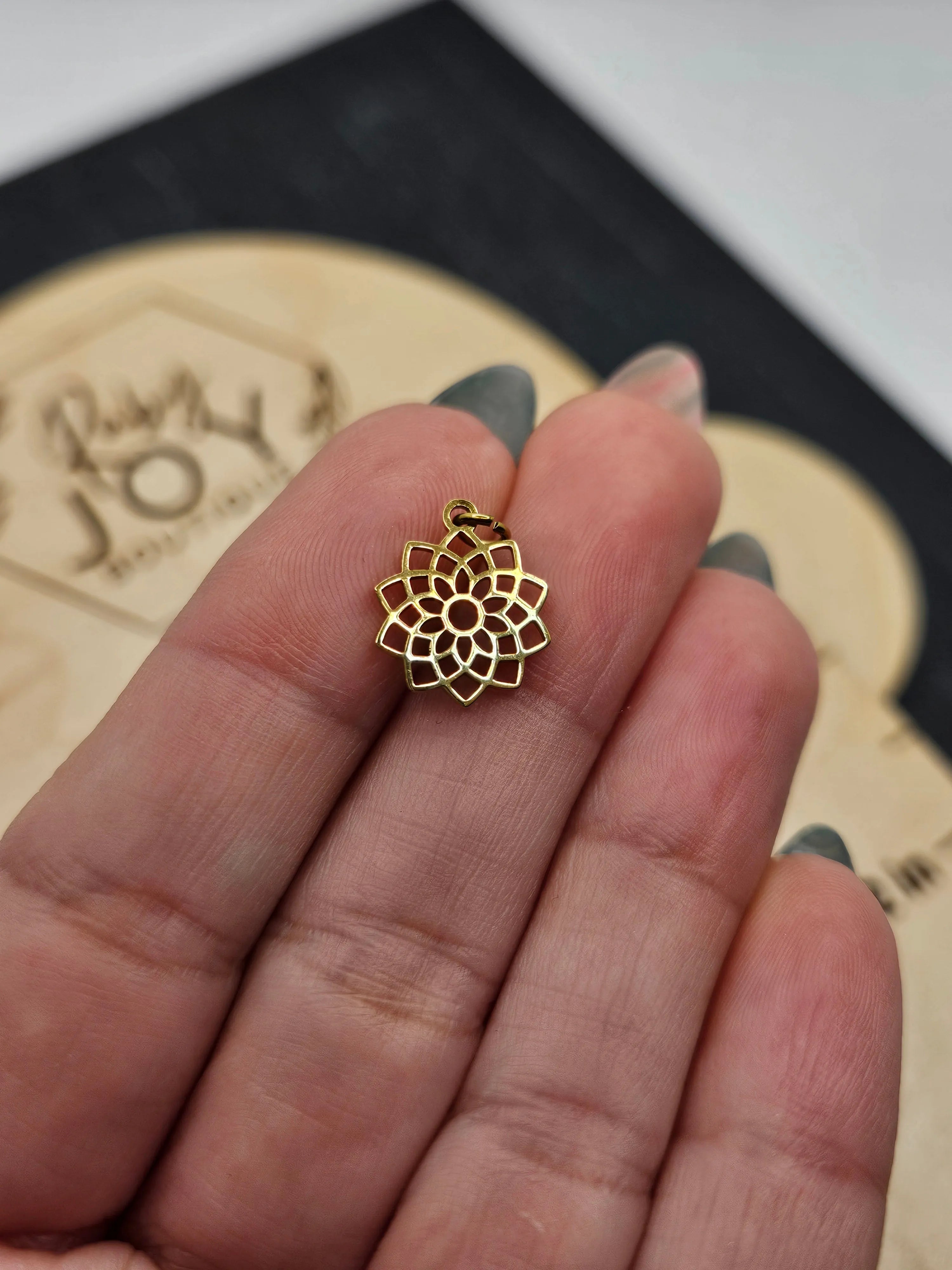 Shop Crown Chakra Charm- at Ruby Joy Boutique, a Women's Clothing Store in Pickerington, Ohio