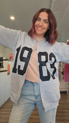 Shop Custom Cut Sweatshirt Cardigans- at Ruby Joy Boutique, a Women's Clothing Store in Pickerington, Ohio