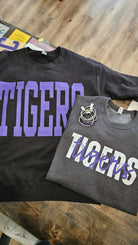 Shop Custom Layered Mascot Script Graphic Top- at Ruby Joy Boutique, a Women's Clothing Store in Pickerington, Ohio