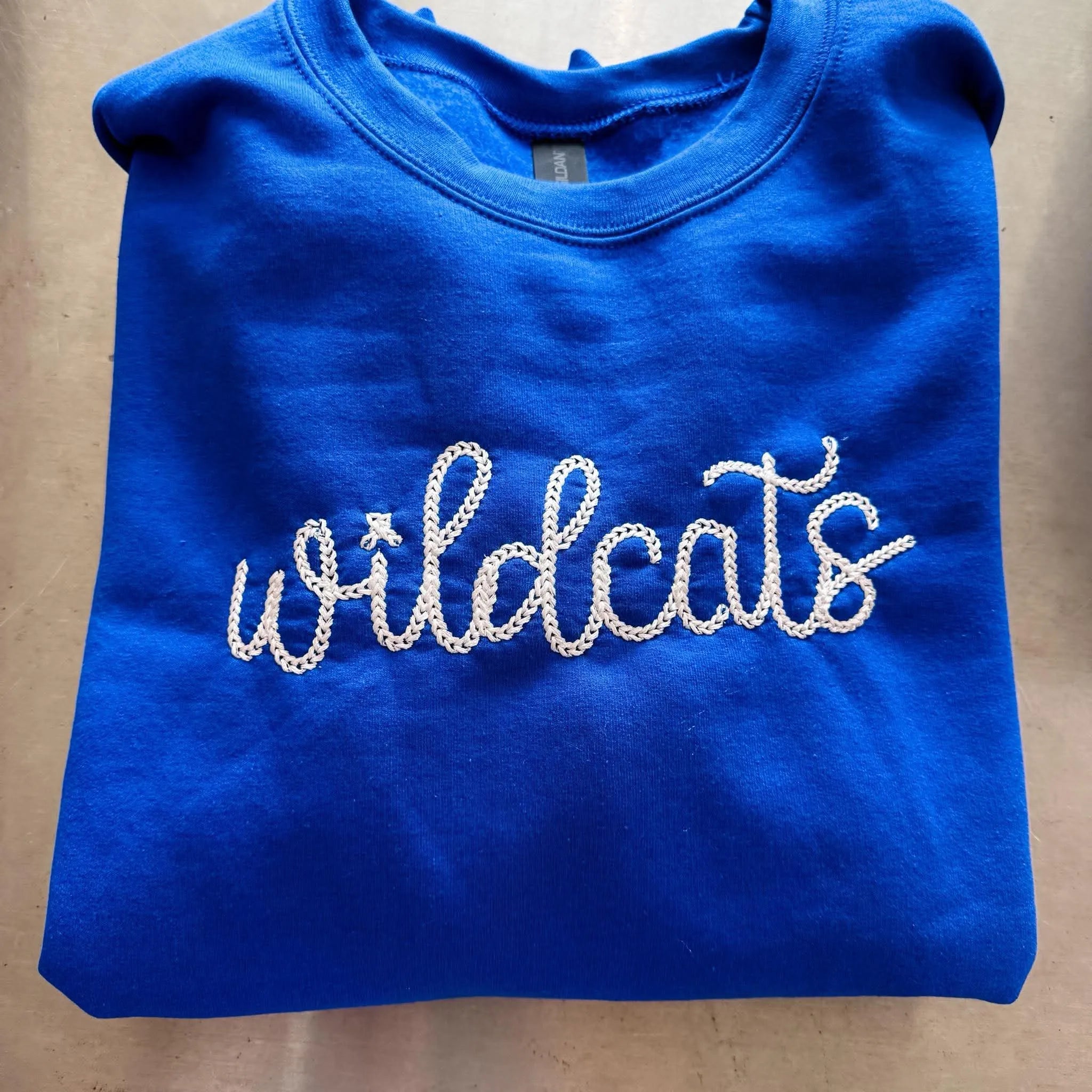 Shop Custom Retro Chainstitch Embroidered Top- at Ruby Joy Boutique, a Women's Clothing Store in Pickerington, Ohio