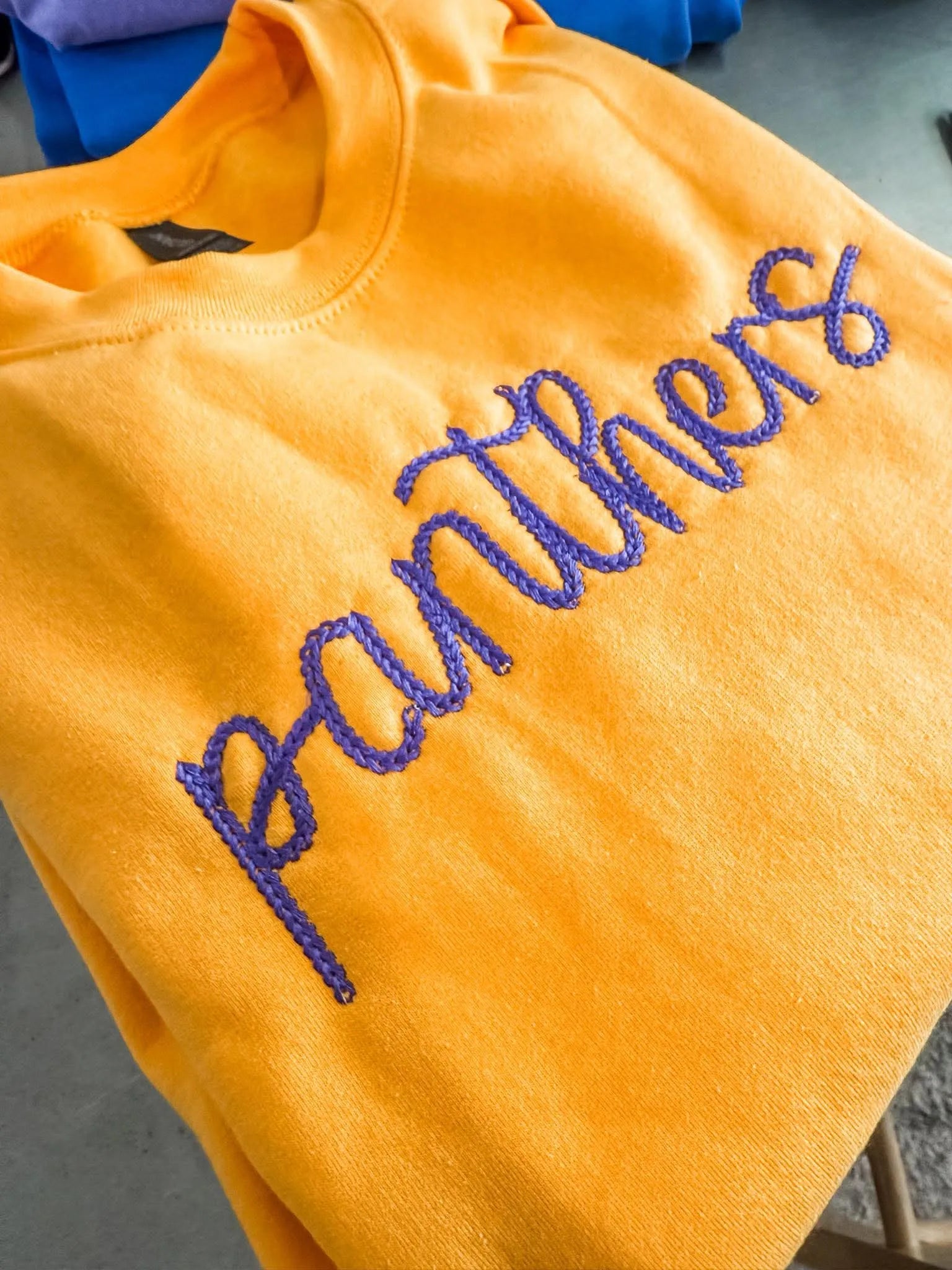 Shop Custom Retro Chainstitch Embroidered Top- at Ruby Joy Boutique, a Women's Clothing Store in Pickerington, Ohio