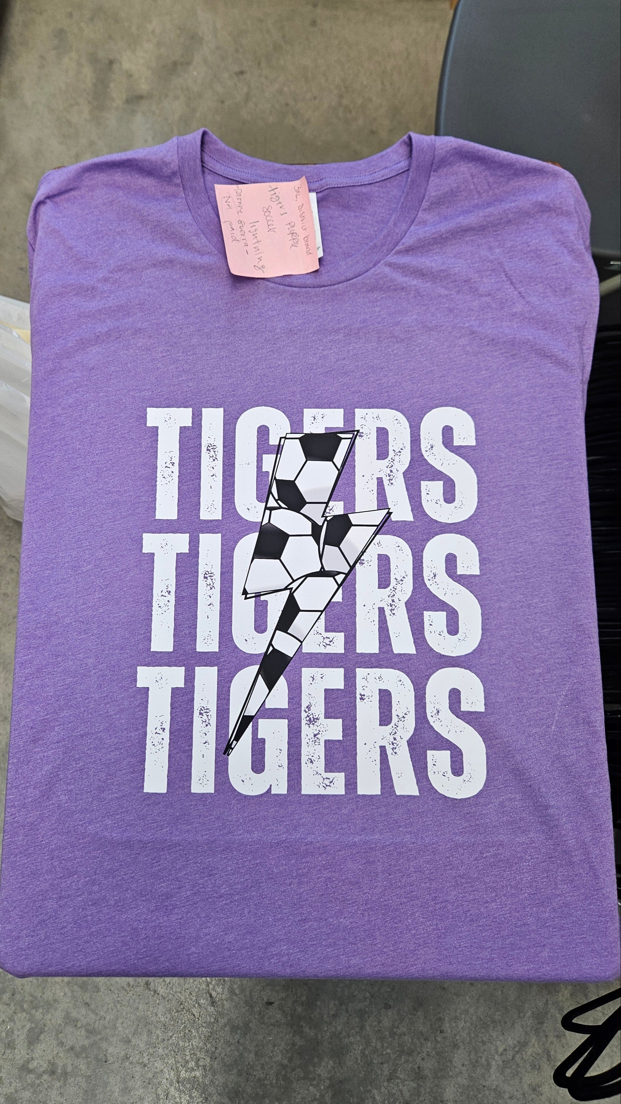 Shop Custom Sports Lightning Tee- at Ruby Joy Boutique, a Women's Clothing Store in Pickerington, Ohio