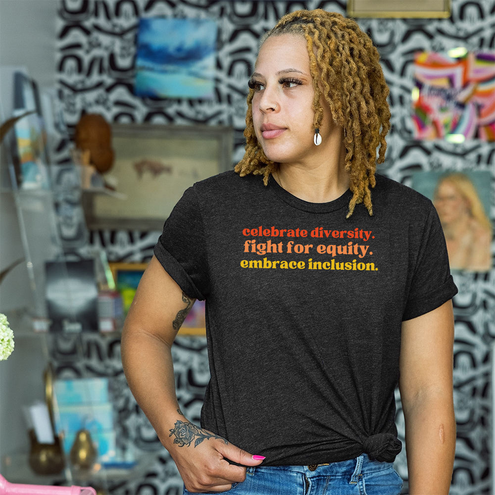 Shop DEI Classic Tee | Kind Cotton- at Ruby Joy Boutique, a Women's Clothing Store in Pickerington, Ohio