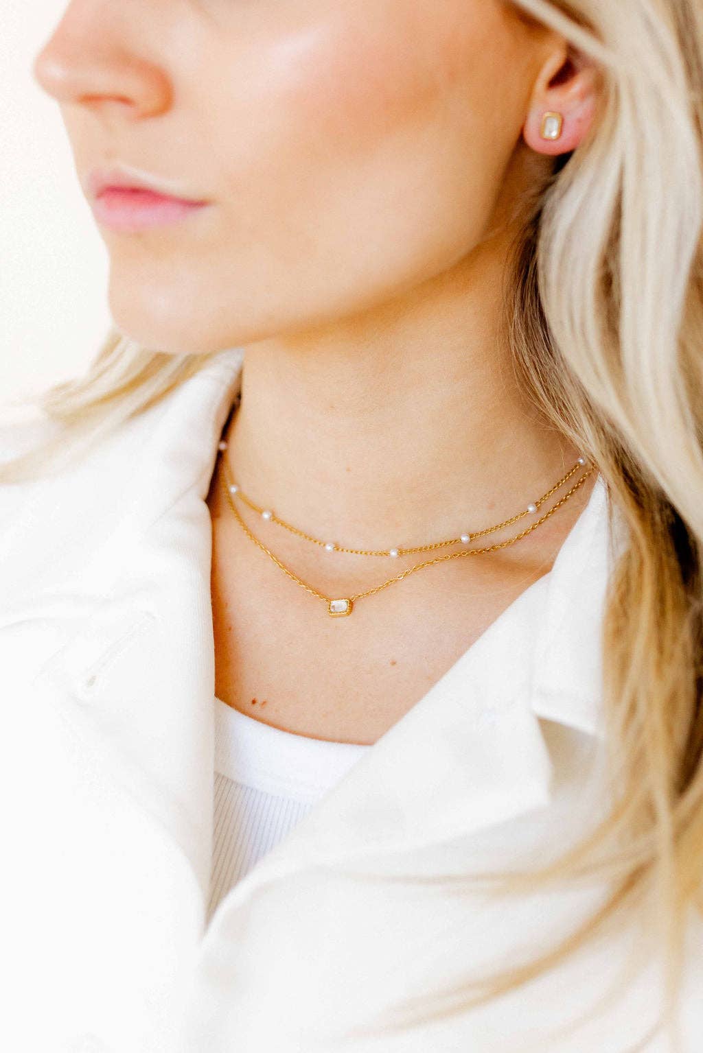 Shop Dabney Pearl Necklace- at Ruby Joy Boutique, a Women's Clothing Store in Pickerington, Ohio