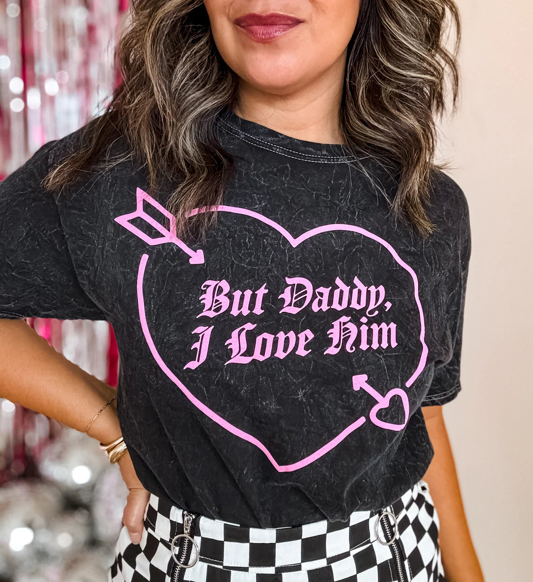 Shop Daddy I Love Him T-Shirt- at Ruby Joy Boutique, a Women's Clothing Store in Pickerington, Ohio