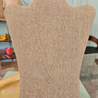 Shop Dainty Astral Circle Necklace-Necklaces at Ruby Joy Boutique, a Women's Clothing Store in Pickerington, Ohio