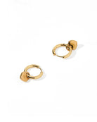 Shop Dakota Heart Huggie Charm Earrings- at Ruby Joy Boutique, a Women's Clothing Store in Pickerington, Ohio