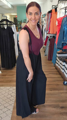 Shop Dani Drawstring Jumper - Black-Jumpsuit at Ruby Joy Boutique, a Women's Clothing Store in Pickerington, Ohio
