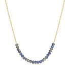 Shop Delicate Crystal Accented Necklace | 3 Colors-Navy at Ruby Joy Boutique, a Women's Clothing Store in Pickerington, Ohio