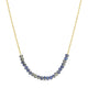 Shop Delicate Crystal Accented Necklace | 3 Colors-Navy at Ruby Joy Boutique, a Women's Clothing Store in Pickerington, Ohio
