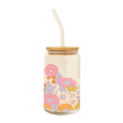 Shop Delightful Can Glass w/ Lid + Straw-Tumblers at Ruby Joy Boutique, a Women's Clothing Store in Pickerington, Ohio