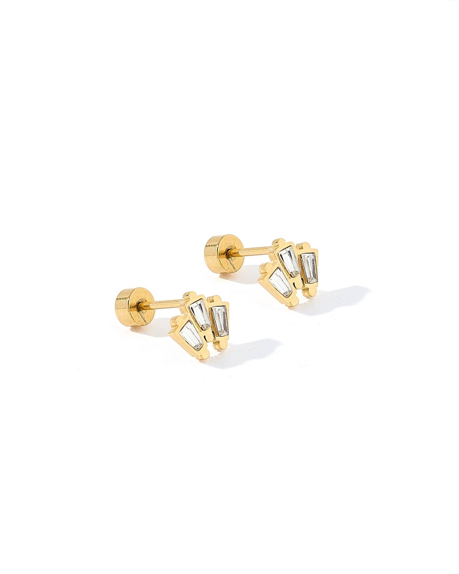 Shop Demi Screwback Stud Earrings- at Ruby Joy Boutique, a Women's Clothing Store in Pickerington, Ohio