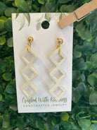 Shop Diamond Chain Dangles-Earrings at Ruby Joy Boutique, a Women's Clothing Store in Pickerington, Ohio