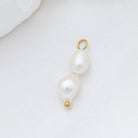 Shop Double Freshwater Pearl Charm- at Ruby Joy Boutique, a Women's Clothing Store in Pickerington, Ohio